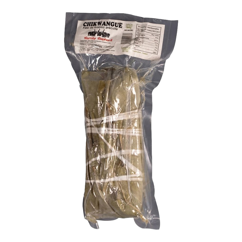Pâte de Manioc Précuite Sous Vide Chikwangue 500 g | Spécialité Africaine