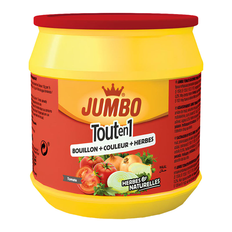 Poudre de Bouillon Tout en Un Tomate Jumbo 500 g | Assaisonnement