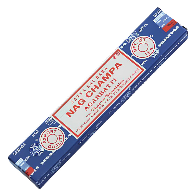 Encens Naga Champa Sai Baba 15 g x12 | Bâtonnets d'Encens