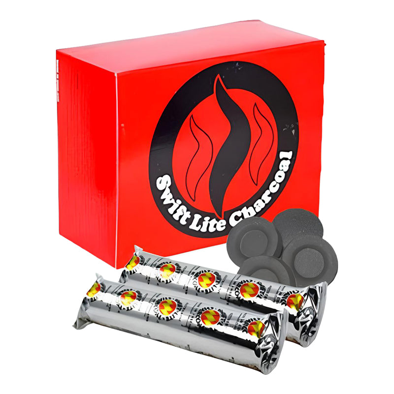 Charbon Chicha Swit Lite 10 Pièces x24 | Charbon pour Narguilé