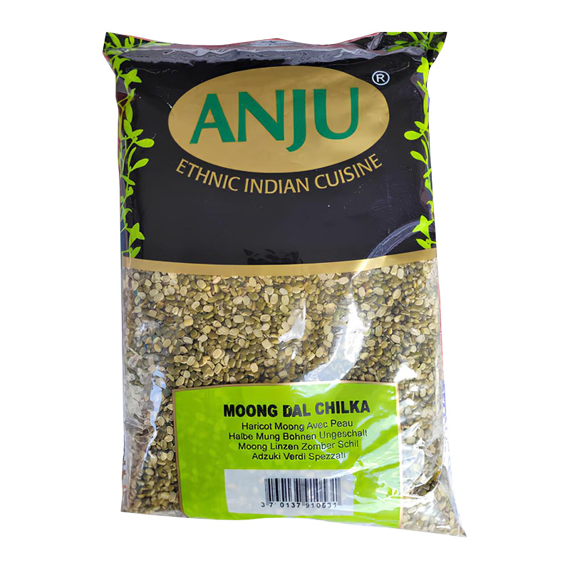 ANJU Moong Chilka Inde 1kg – Lentilles Moong Chilka | Légumineuses Indiennes