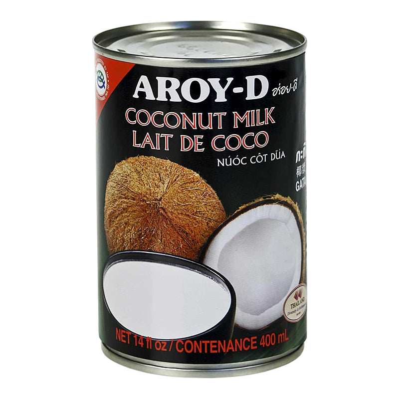 AROY-D Lait de Coco 400ml (CT24) – Carton de 24 | Cuisine Asiatique