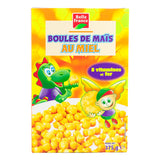 Boules de Maïs au Miel 375g BF (CT6) – Carton de 6 | Céréales Soufflées