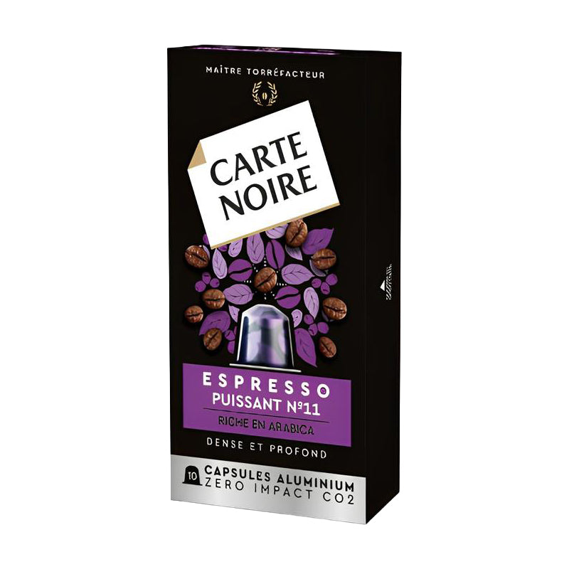 Carte Noire Espresso x10 N°11 (CT10) – Carton de 10 | Capsules Espresso