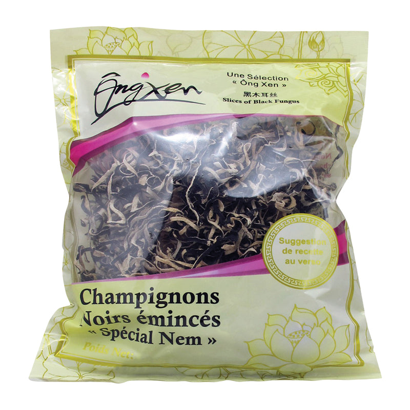 Champignons Noirs Émincés 80g – Champignons Séchés Émincés