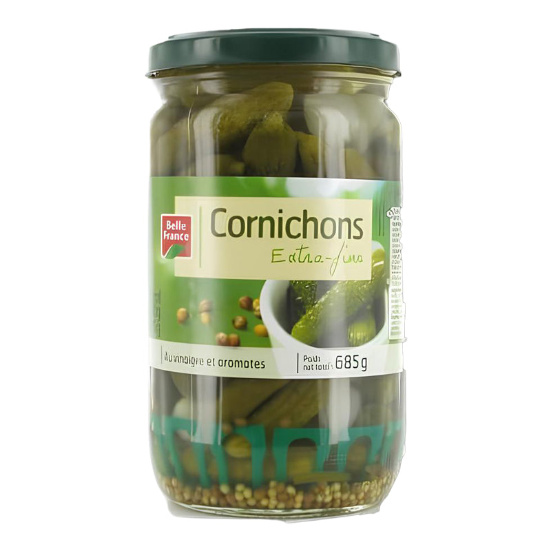 Cornichons 720g x 12 BF – Carton de 12 | Cornichons au Vinaigre