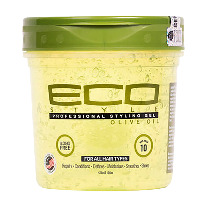 ECO Olive 16oz – Gel Coiffant à l’Huile d’Olive