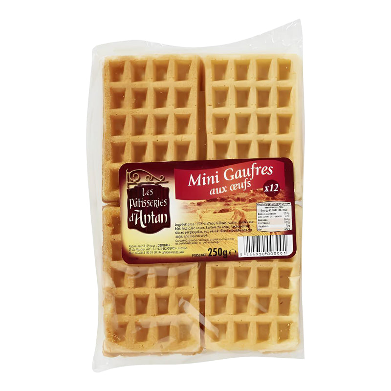 Gaufres aux Œufs x12 – Pack de 12 | Gaufres Moelleuses