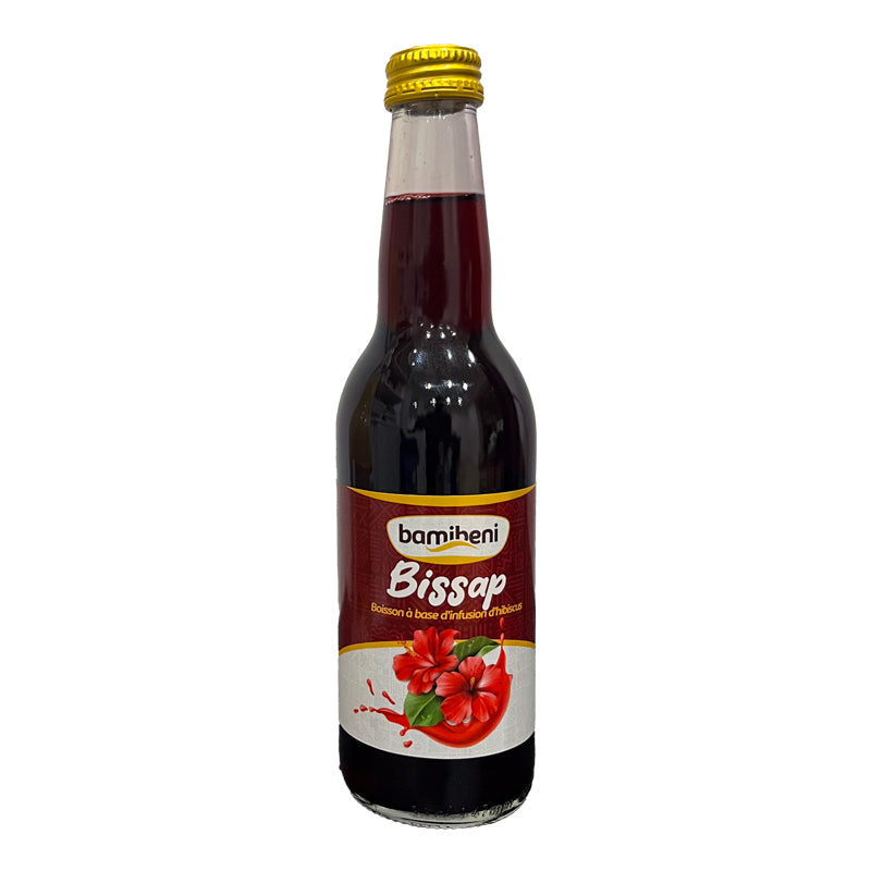 Jus de Bissap 33cl x 12 BAMIBENI France – Pack de 12 | Boisson au Bissap