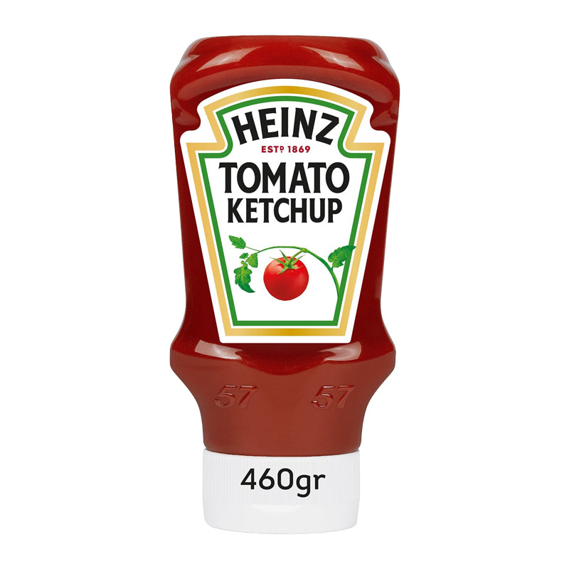 HEINZ Ketchup 460g (CT10) – Carton de 10 | Sauce Ketchup