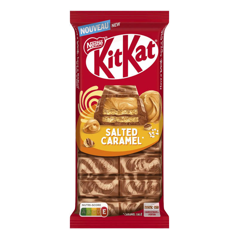 KitKat Tablette Caramel Salé x15 – Carton de 15 | Chocolat