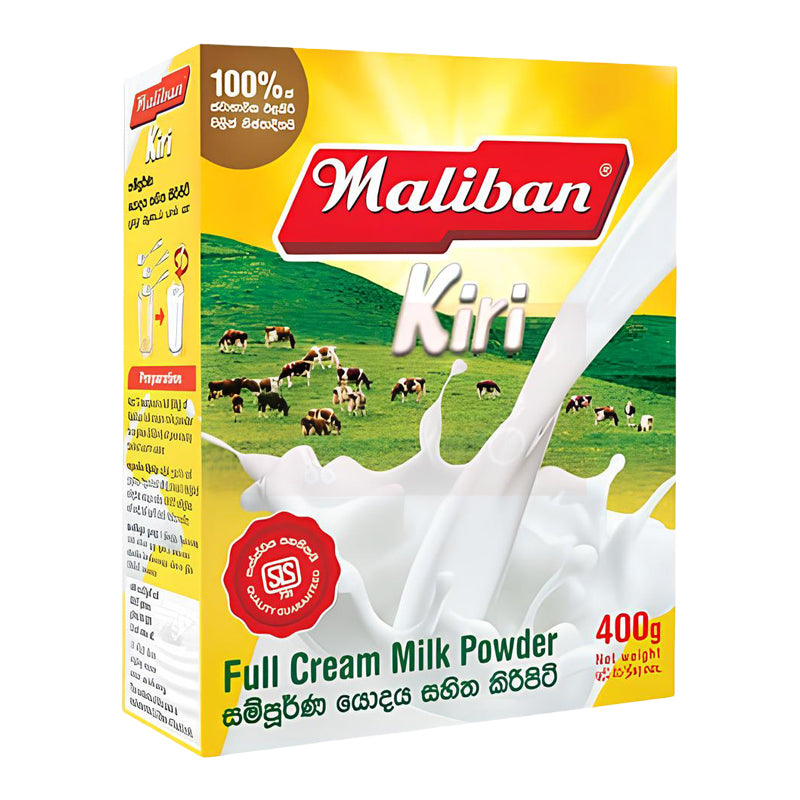 MALIBAN Milk Powder 400g x 24 – Carton de 24 | Lait en Poudre