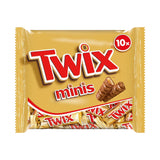 Mini TWIX 227g (C24) – Carton de 24 | Barres Chocolatées