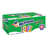 MR FREEZE 105ml x 64 Unités – Pack de 64 | Glaces à l’Eau