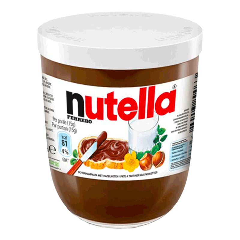 NUTELLA Verre 220g x 15 – Carton de 15 | Pâte à Tartiner Chocolat Noisette