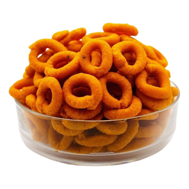 Oignon Murukku Safari – Snack Indien Croustillant