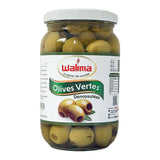 WALIMA Olives Vertes Dénoyautées – Olives Vertes Marinées
