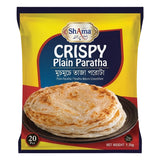 SHAMA Crispy Paratha 20 pièces (CT8) – Carton de 8 | Pain Indien Surgelé