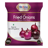 SHAMA Fried Onions 400g (CT24) – Carton de 24 | Oignons Frits Croustillants