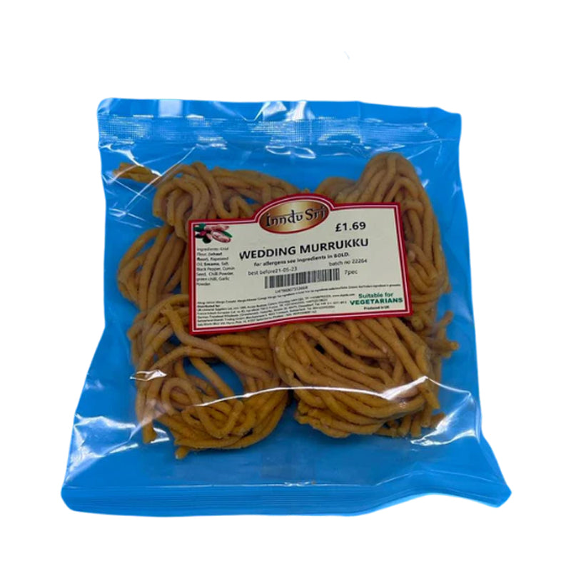 Spicy Murukku 7pcs INDU – Snack Indien Épicé