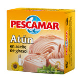 PESCAMAR Thon Huile 3 Packs 80g (CT32) – Carton de 32 | Thon en Conserve