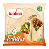 WALIMA Tortillas 25cm x 6 – Pack de 6 | Galettes Tortilla