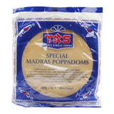 TRS Papads Madras Plane 200g x 10 – Pack de 10 | Galettes Indiennes